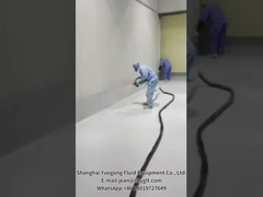 Hiệu ứng phun của máy phun bọt polyurethane hai thành phần của YG